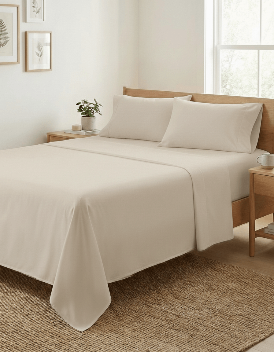 Kendall Park - Organic Cotton 300 Thread Count 4-piece Sheet Set